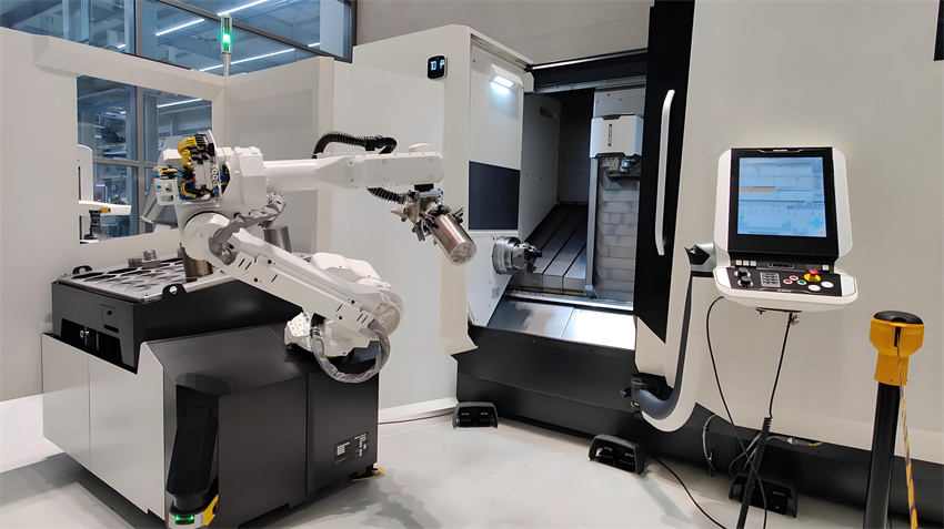 工业机器人上下料